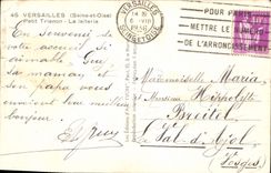 CPA Versailles Seine et Oise Petit Trianon La Laiterie 