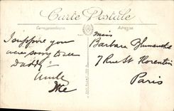 CPA Saint Honorat L'Ancien Monastere a travers les Pins 