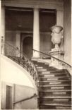 CARTE PHOTO Château Escalier