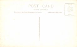 CARTE PHOTO Château Escalier