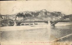 CPA Lyon Pont de la Boucle sur le Rhone 