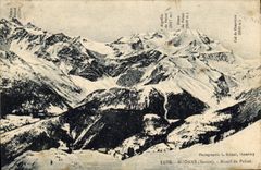 CPA Modane Savoie Massif de Polset 