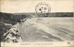 CPA Saint Brieuc La Plage de Saint Laurent 