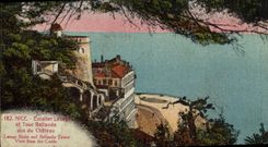 CPA Nice Escaller Lesage et Tour Bellande vus du Chateau 