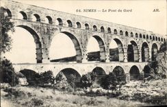 CPA Nimes Le Pont du Gard 