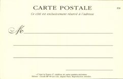 REPRO petits metiers de Paris Un Cocher de Fiacre 