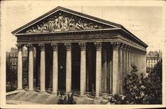 CPA Paris en Flanant L'Eglise de la Madeleine 