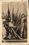 CPA Orleans La Vie de Jeanne D'Arc Le Sacre de Charles VII a Reims 