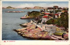 CPA Marseille Maldorme et les iles 