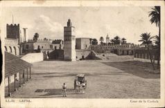 CPA Gafsa Cour de la Casbah 