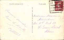 CPA Massif du Mont Blanc Chamonix Mont blanc Le Montenvers Mer de Glace 