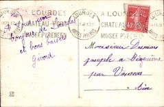 CPA Lourdes La Grotte 