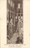 CPA Exposition de la Toison d'Or Jan Van Eyck L'annonciation Bruges 1907