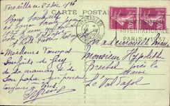 CPA Parc de Versailles Le Chateau La Colonnade de Mansart L'Enlevement de Proserpine par Girardon et