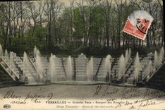 CPA Versailles grandes eaux Bosquet des Rocailles 