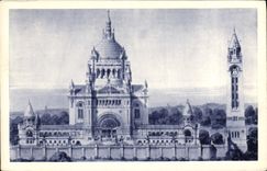 CPA La Basilique de Lisieux Vue generale du Projet 