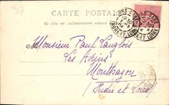 CPA Tours Chapelle des Lazaristes Rue Porte Rouline 