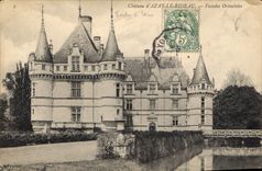 CPA Chateau d'Azay le Rideau Facades Orientales 