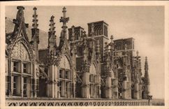CPA Chateau d'Amboise Facade sur la Loire Lucarnes 