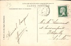 CPA Hauteluce Lac de la Girotte Col du Joly et le Mont Blanc 