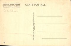 CPA Gorges de la Diosaz Une merveille de la Nature Servoz pres Chamonix 