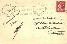 CPA Env d'Annecy Talloires vue de la Grotte des Oiseaux 