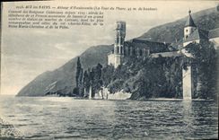 CPA Aix les Bains Abbaye d'Hautecombe La Tour du Phare 