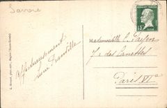 CPA Chedde Passy Cascade 