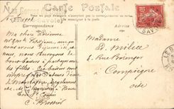 CPA Iotty la Vernaz pres Thonon Grottes du Diable Sortie du Torrent 
