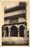 CPA La Douce France Dijon Cote 'Or Facade de l'Eglise Notre Dame 