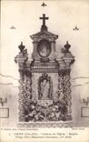 CPA Orain Cote d'Or Interieur de l'Eglise Retable Vierge d'Illy 
