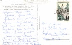 CPA Duon Cote d'Or Le Jacquemart de l'Eglise Notre Dame 