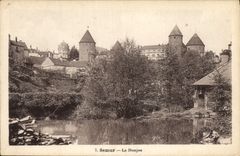 CPA Semur Le Donjon 