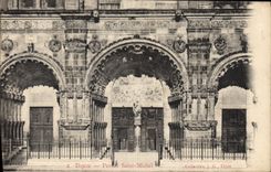 CPA Dijon Portail Saint Michel 