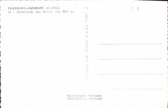 CPA Flavigny s Ozerain C d'Or Misericorde des Stalles
