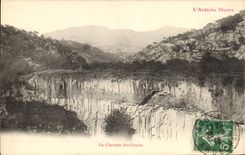 CPA L'Ardeche illustre La Chaussee des Geants 