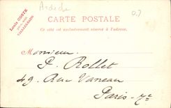 CPA L'Ardeche illustre La Chaussee des Geants 