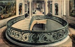 CPA Chateau de Chantilly Rampe de l'Escalier d'Honneur 