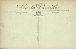 CPA Chantilly Le Chateau Cote Nord Ouest 