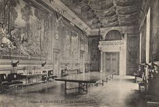 CPA Chantilly Le Chateau La Galerie des Cerfs 