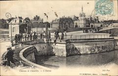 CPA Chateau de Chantilly L'Entree 