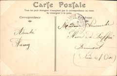 CPA Chateau de Chantilly L'Entree 