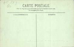 CPA Chateau de Chantilly Le Chateau Le Parc 