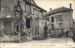 CPA Beauvais Le Palais de Justice Cour interieure 