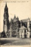 CPA Cathedrale de Senlis Facade Occidentale 