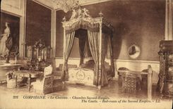 CPA Compiegne Le Chateau Chambre Second Empire 