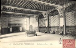 CPA Chateau de Pierrefonds La Salle des Ducs 