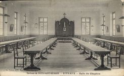 CPA Environs de Nuits Saint Georges Citeaux Salle du Chapitre 