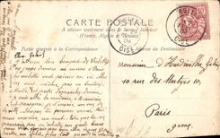 CPA Beauvais Porte du Palais de Justice et Grand Portail de la Cathedrale 