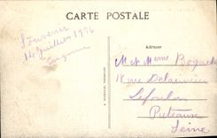 CPA Chantilly Entree Principale et Ensemble du Chateau 